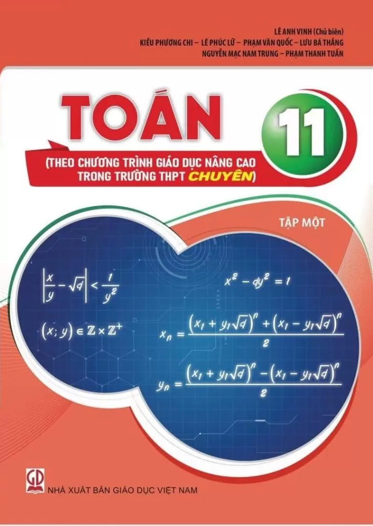 TOÁN 11 - TẬP MỘT (Theo chương trình giáo dục nâng cao trong trường THPT chuyên)